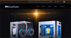 Desktop Screenshot of ecubmaker.com